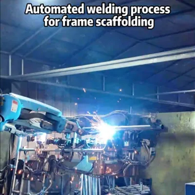 Frame Scaffolding Welding Process | Sichuan Taishenglan Factory