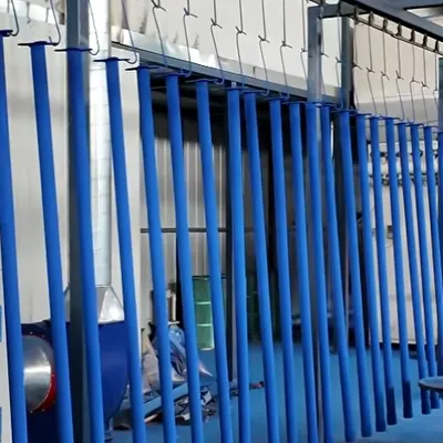 Steel Support Spraying Process